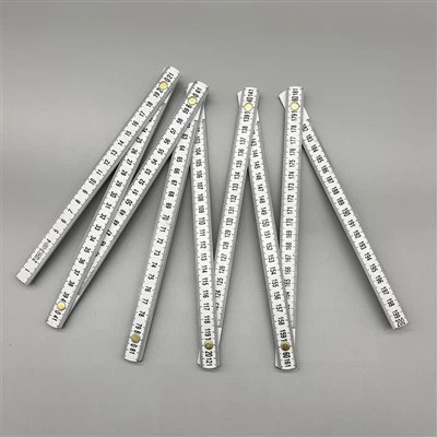 Régua dobrável de plástico